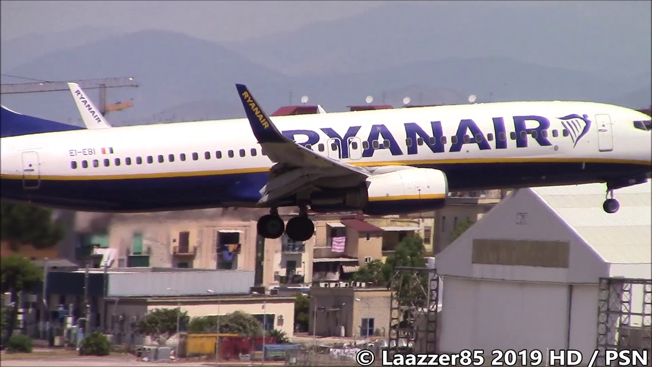 Plane Spotting @ Naples Capodichino Airport (Movements on RWY 06)