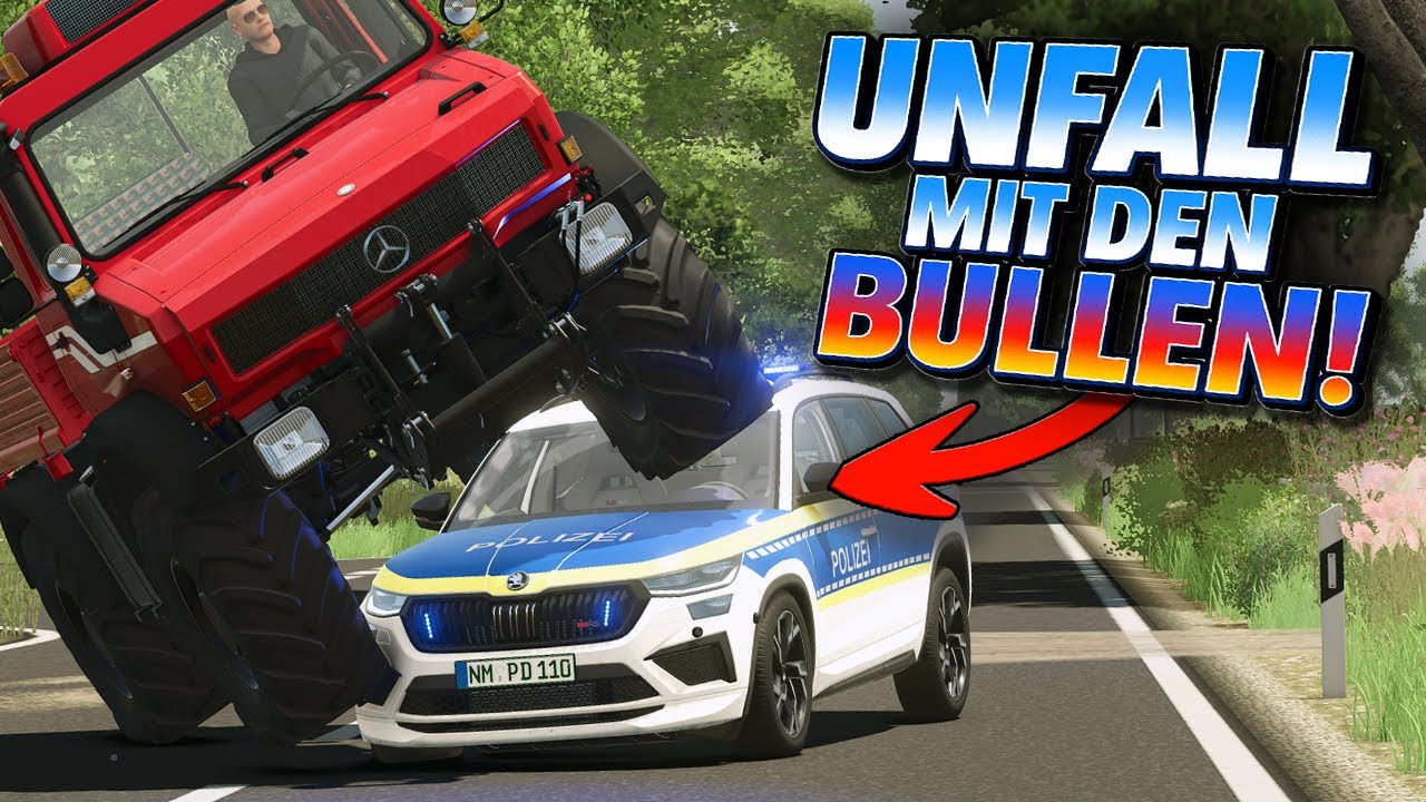Die Polizei RAMMT mich im UNIMOG! 🚓💥 | LS25 Build It 3 #02