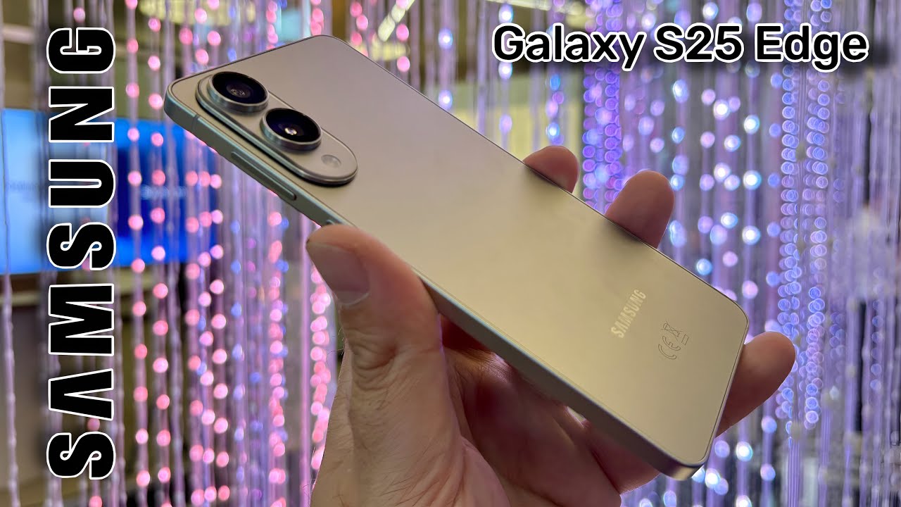 SAMSUNG Galaxy S25 Edge - World Premiere / Hands-On