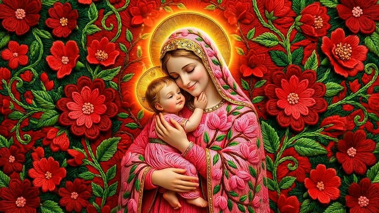 AVE MARIA  FICA COMIGO,  CUIDA  DE  MIM #REFLEXAODODIA #DEVOÇÃO#FÉ #JESUS 