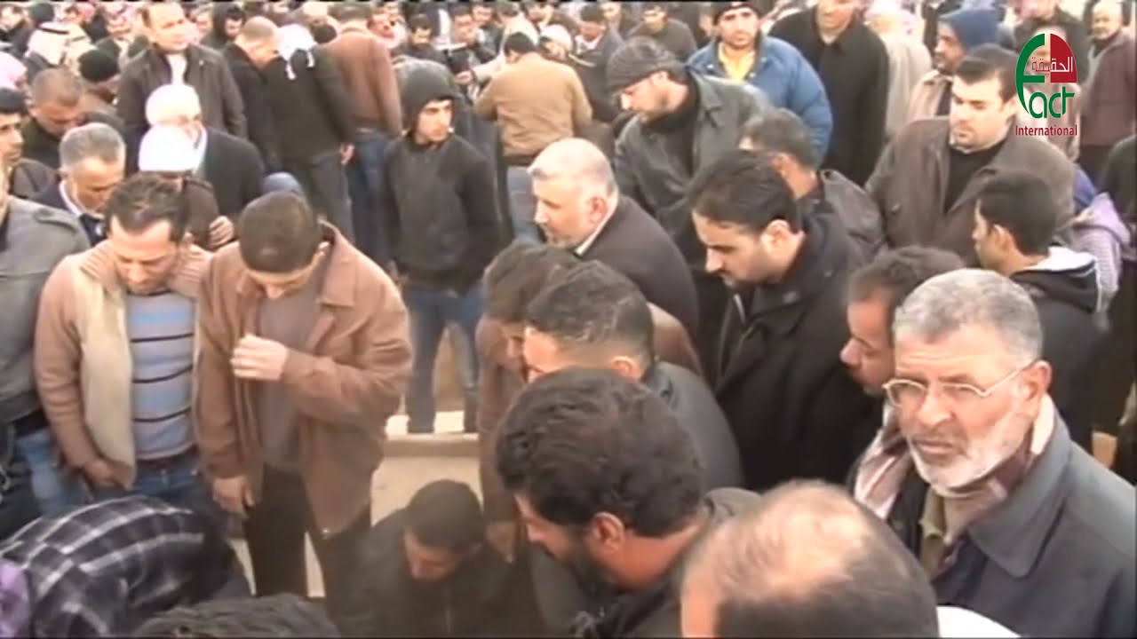 تقرير جنازة الحاج عيسى الشيخ