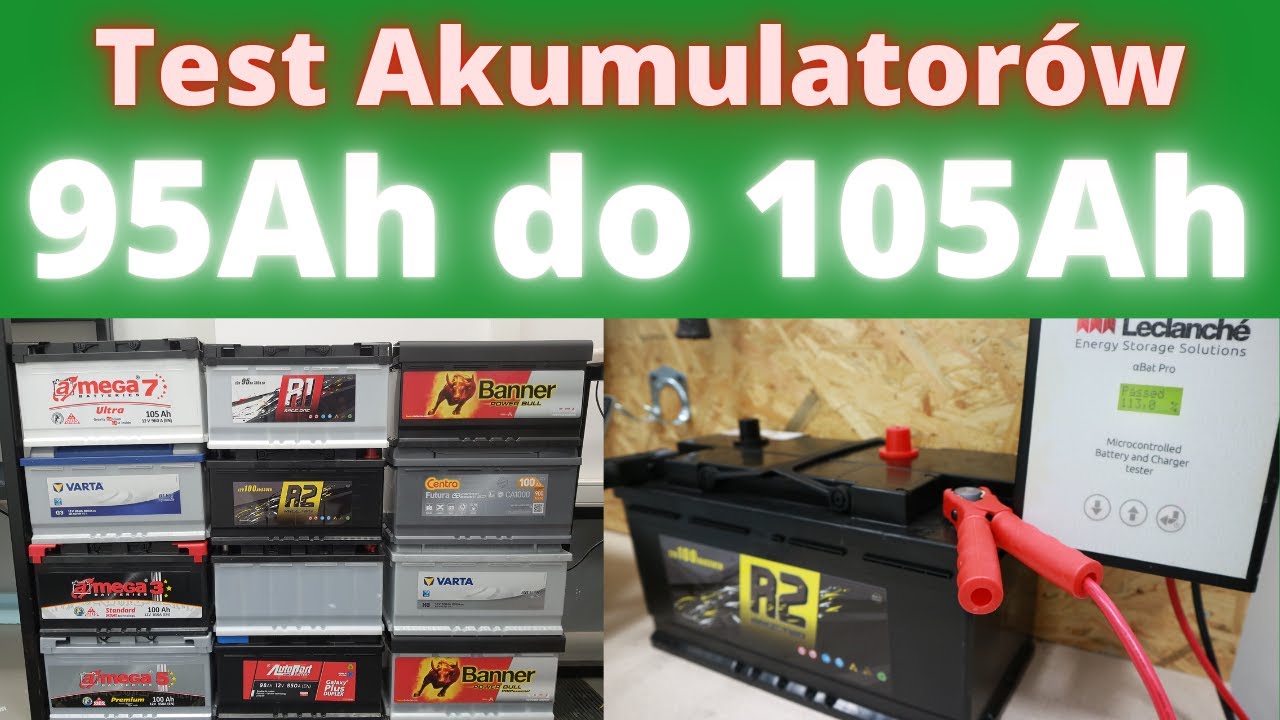 Akumulator 95-105Ah do dużego Diesel'a BMW, AUDI, MERCEDES.