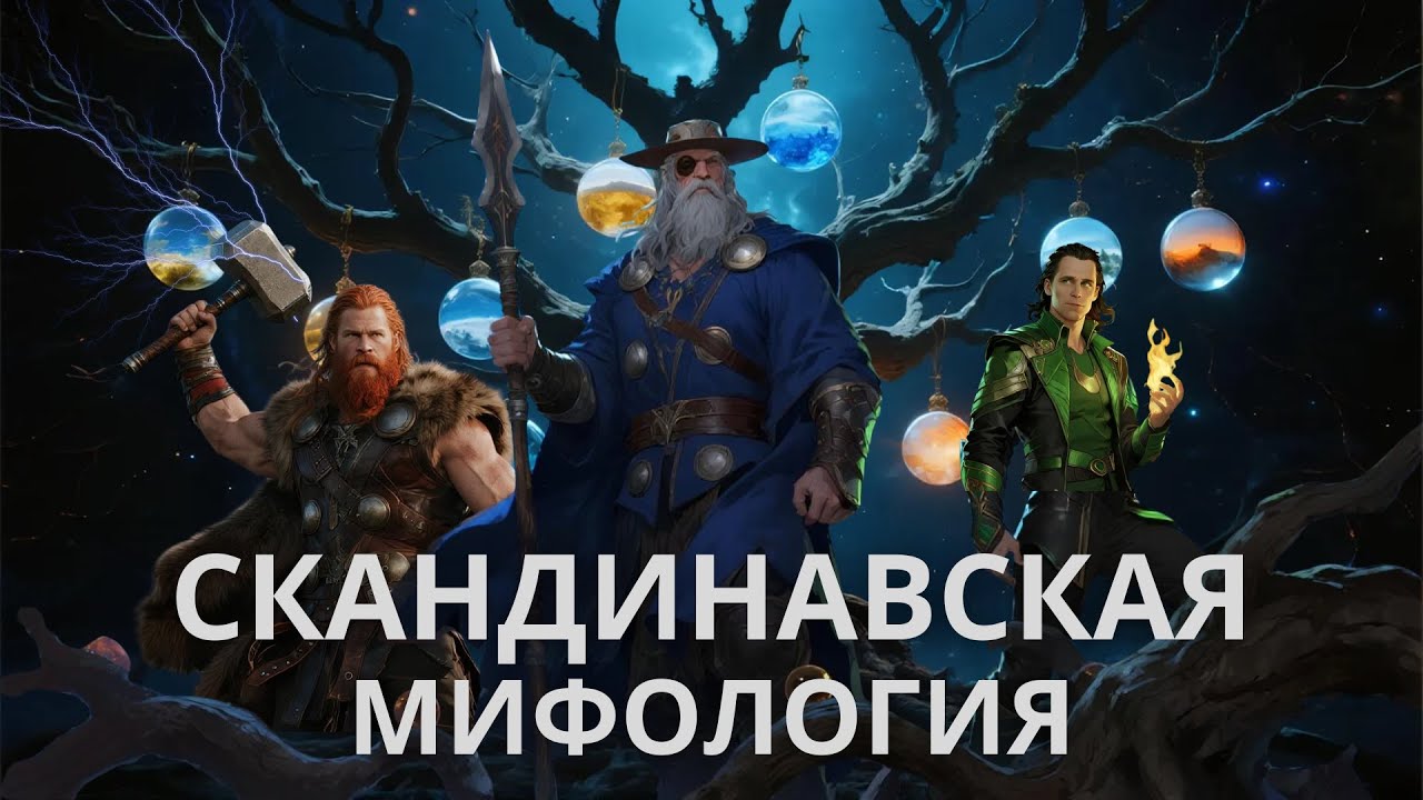 Скандинавские боги и девять миров: от Иггдрасиля до Рагнарёка