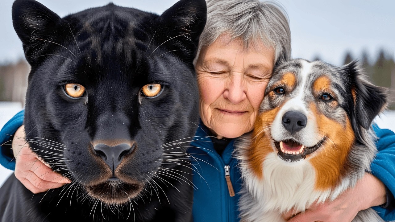 She Saved A ‘Black Kitten’ From Her Barn – Three Years Later, It Hit 200 Pounds