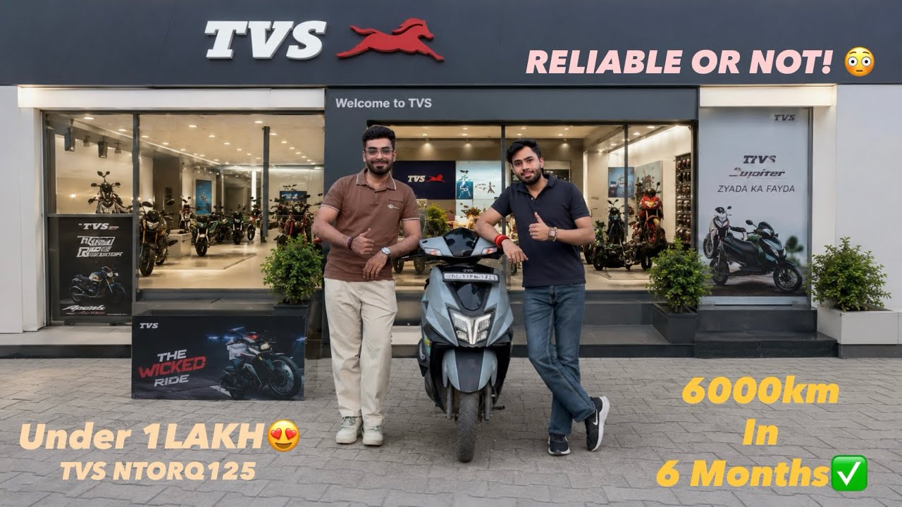 TVS NTORQ 125 After 6000KM✅| GOOD or BAD? Full Ownership Review| Must Watch😍
