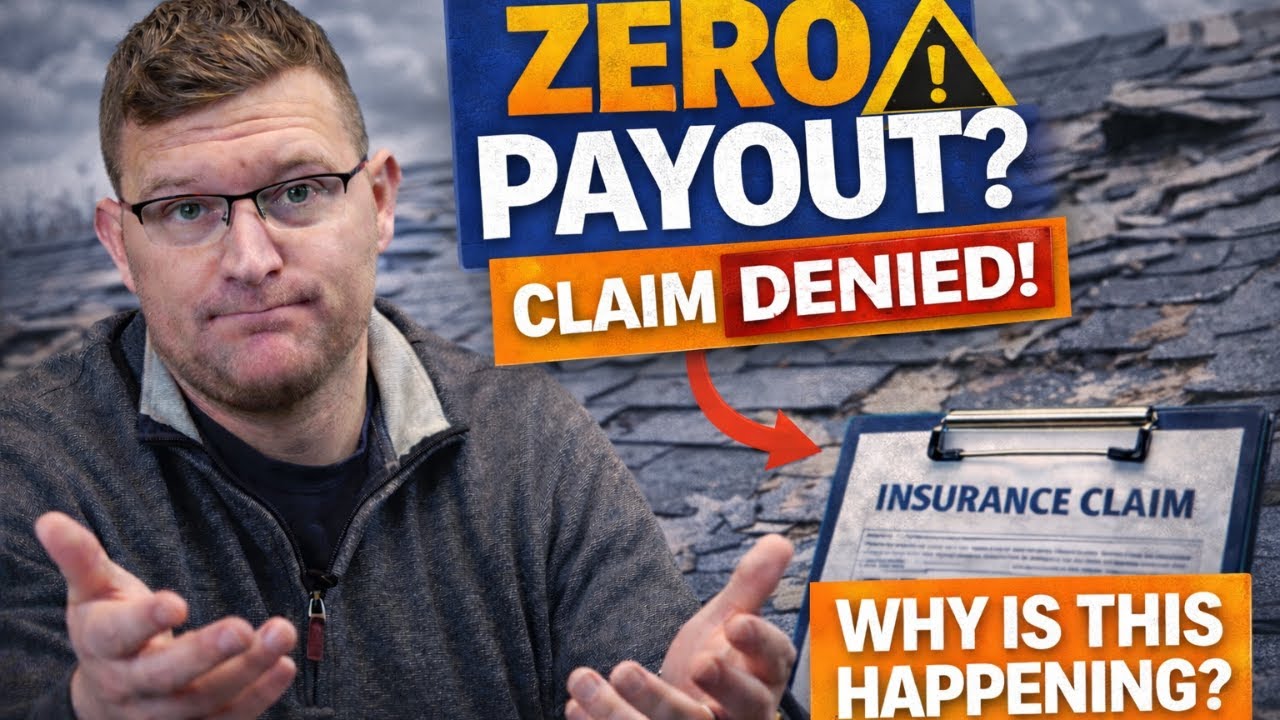4 Out of 10 Roof Insurance Claims Are DENIED in 2026 — Here’s Why