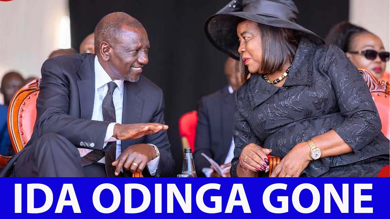 BREAKING: Ruto appoints Ida Odinga to punish Winnie Odinga. 