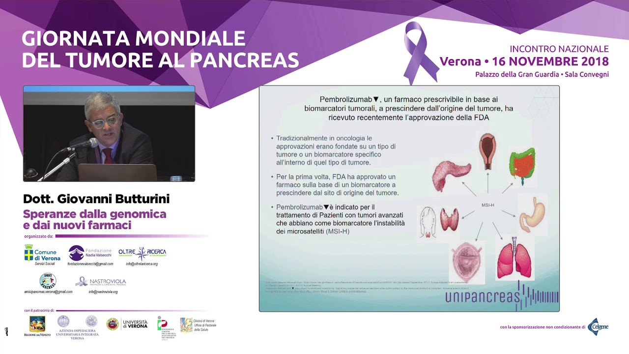 Dott. Giovanni Butturini - Giornata Mondiale del Tumore al Pancreas