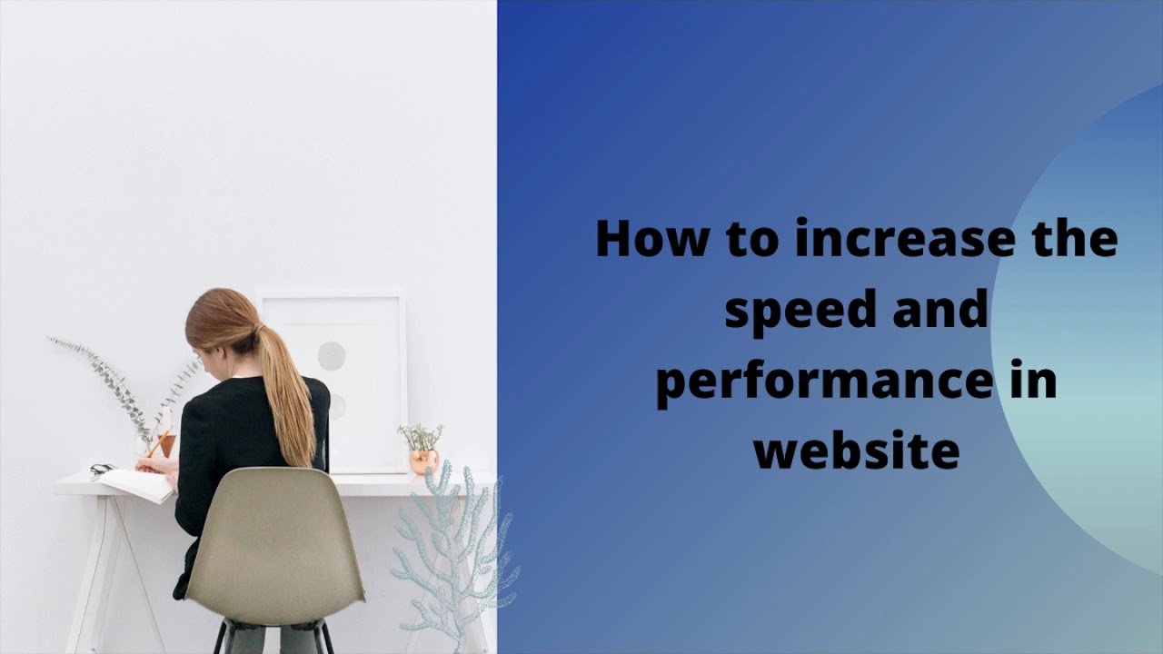 How to increase the speed and performance for a Website in Tamil