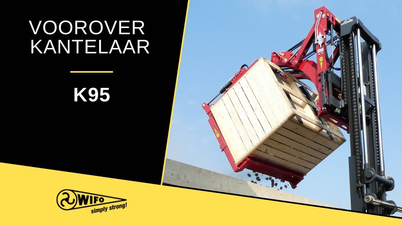 WIFO K95 Voorover kistenkantelaar | Forward tipping box rotator