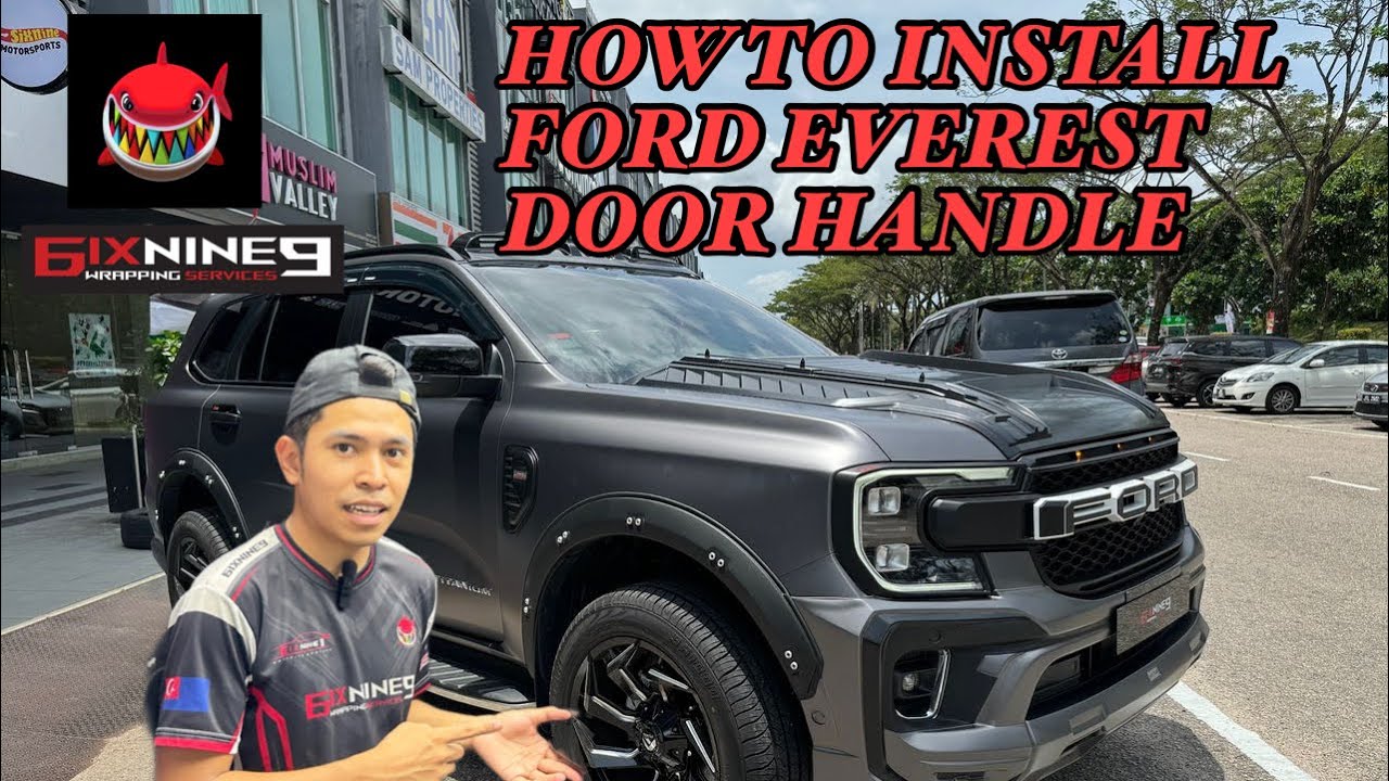 How to install door handle Ford Everest