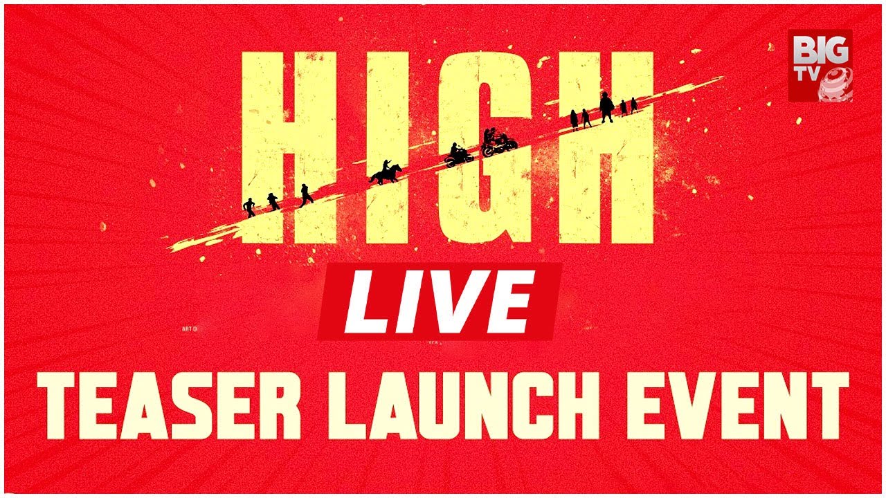 HIGH Movie Teaser Launch Event LIVE | S Krishna | Harish Peddi | Sekhar Divvela || BIG TV ET