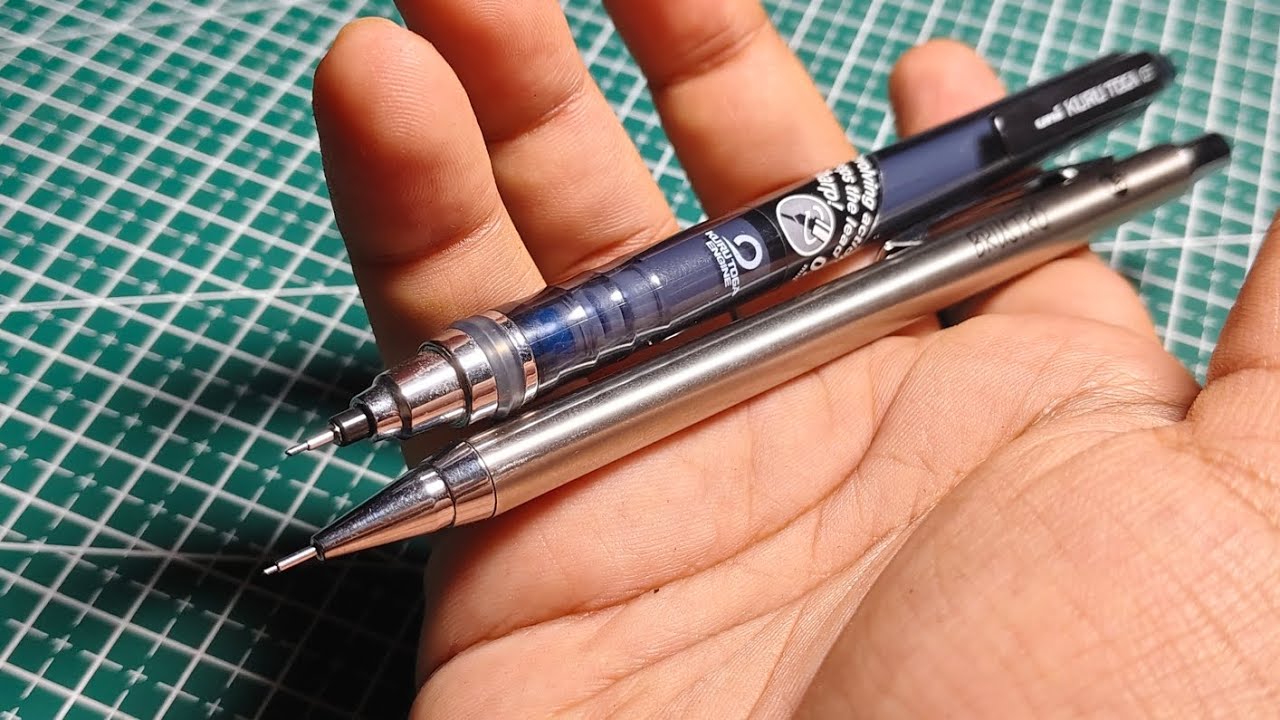 Two of the Best Mechanical Pencils in India| Uni Kurutoga & Brustro Mechanical Pencil | Under 200