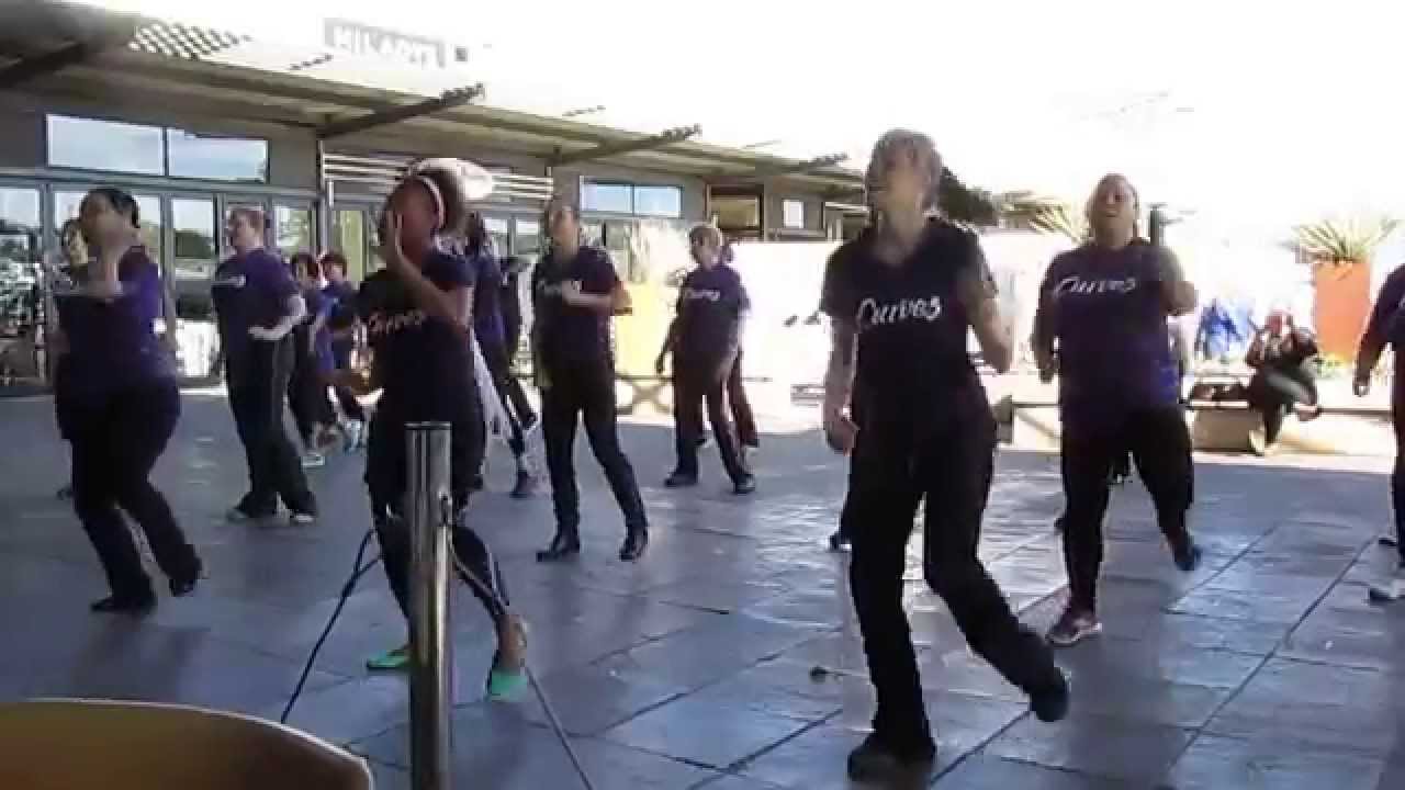 Curves Vincent flash mob at Vincent Park, East London, South Africa