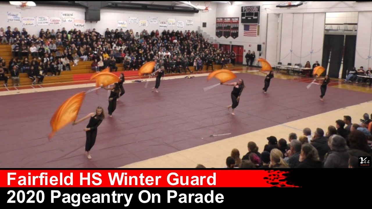 2020 Fairfield HS Winter Guard at Pageantry On Parade
