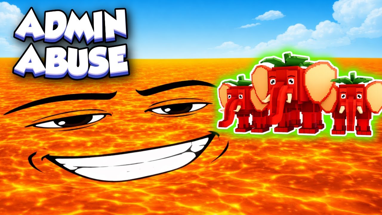World First Admin Abuse for Survive Lava for Brainrots!