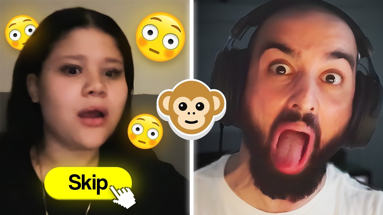 ТРОЛЛИНГ Незнакомцы пошли не так (Monkey App)