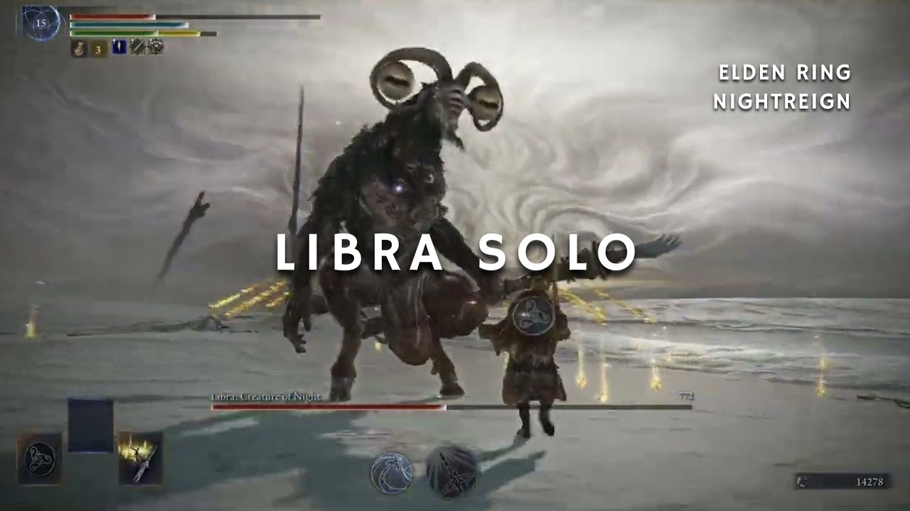 Libra: Solo, Depth 5, 3-Player Scaling, Flaskless, Deathless - Elden Ring Nightreign