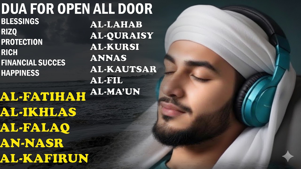 FATIHA 7X AYATUL KURSI 7X KAFIRUN 7X IKHLAS 7X FALAQ 7X NAS 7X KAUTSAR 7X FIL 7X NASR 7X MAUN 7X