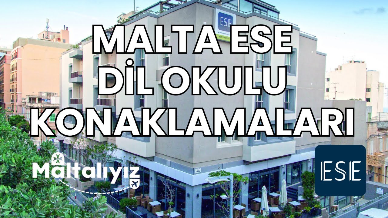 Malta ESE Dil Okulu  Konaklamaları Tanıtımı | Malta Dil Okulları ‪@AlperMutlu1923‬