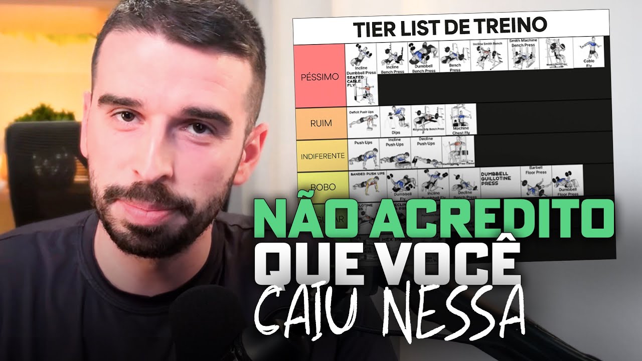 RANKING das 10 maiores MENTIRAS da ACADEMIA (acreditar nisso só piora o seu treino).