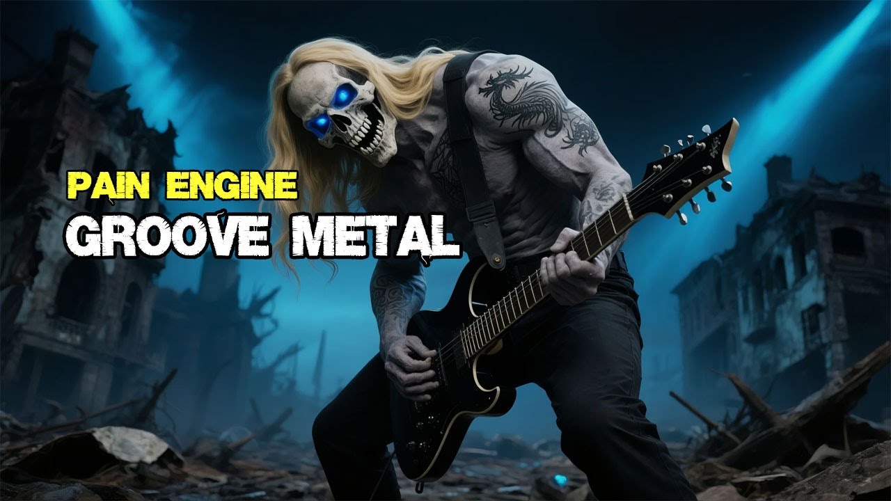 Pain Engine Groove Metal | Instrumental Heavy Riffs for Hardcore Gym Reps| Fast Aggressive Gym Music