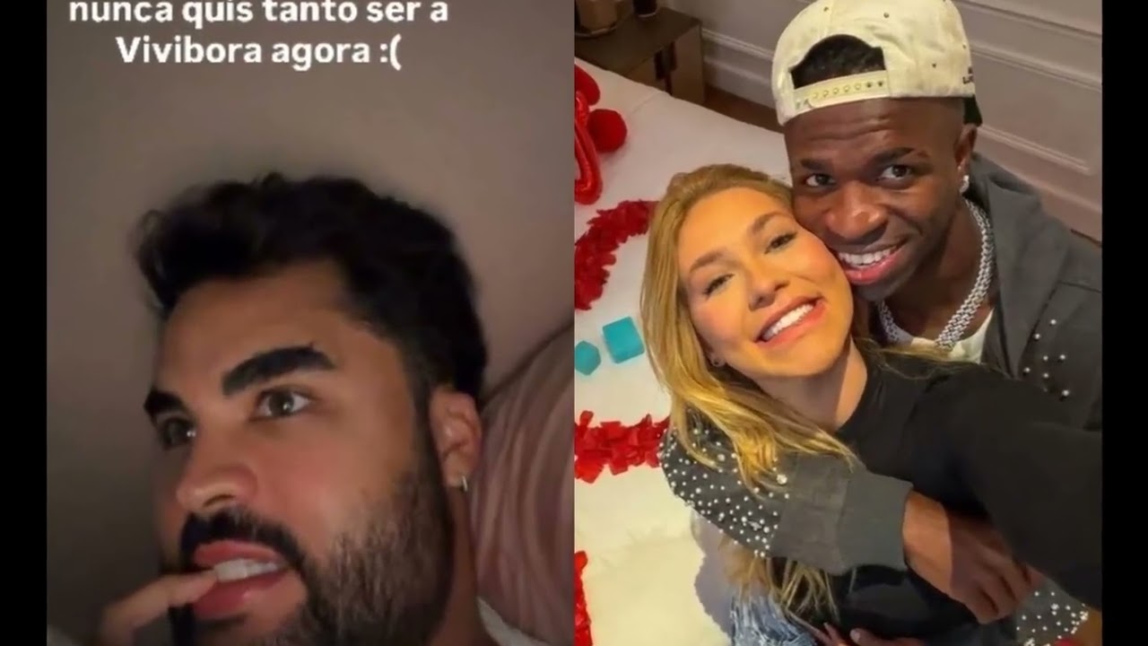 Lucas Guedez revela 'inveja' de Virginia Fonseca em Madri  'Está com o bofe e quicando'
