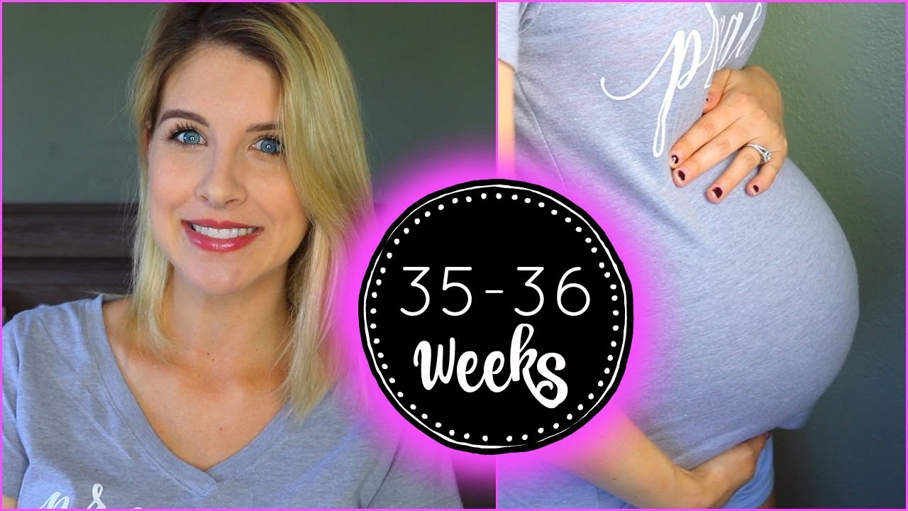 35-36 WEEK PREGNANCY UPDATE | Has He Dropped & Filming the Birth?