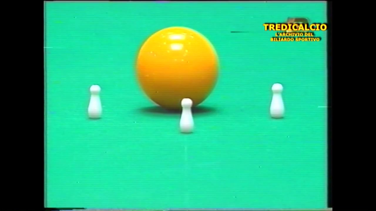 ZITO vs CIFALA'   2^PROVA 2°MONDIALE PRO BILIARDO 1994 TODI @TREDICALCIO