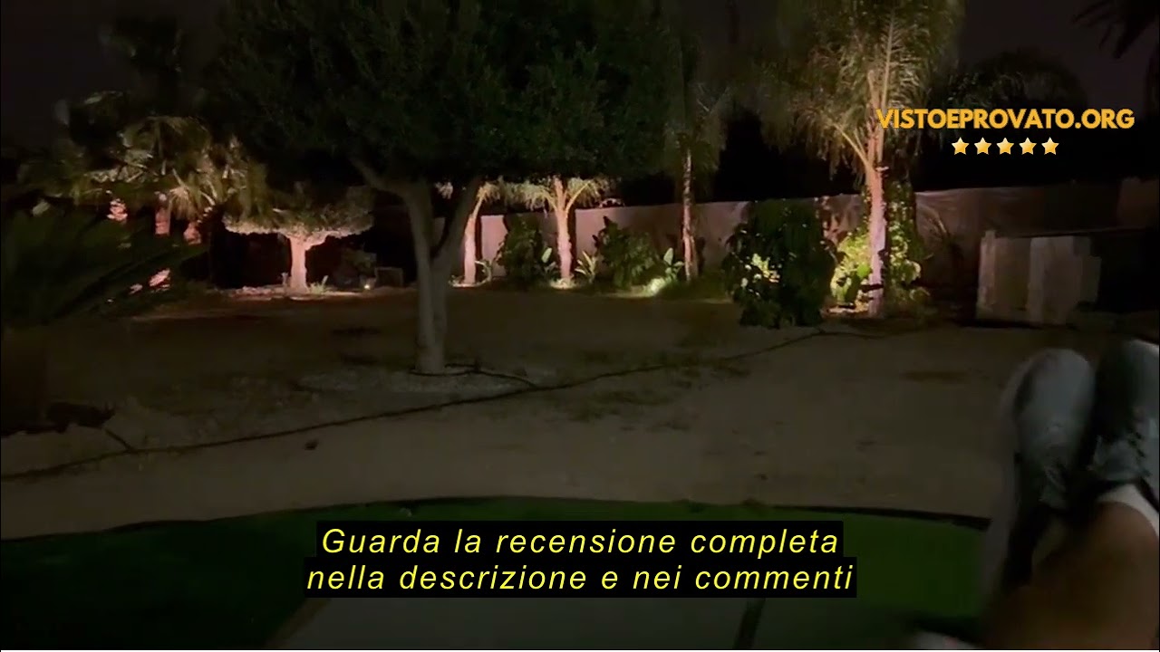 Recensione del CLV Faretti da Giardino con Picchetto 12 IN 1, 35M Faretto Led da Esterno 2700K-6500K