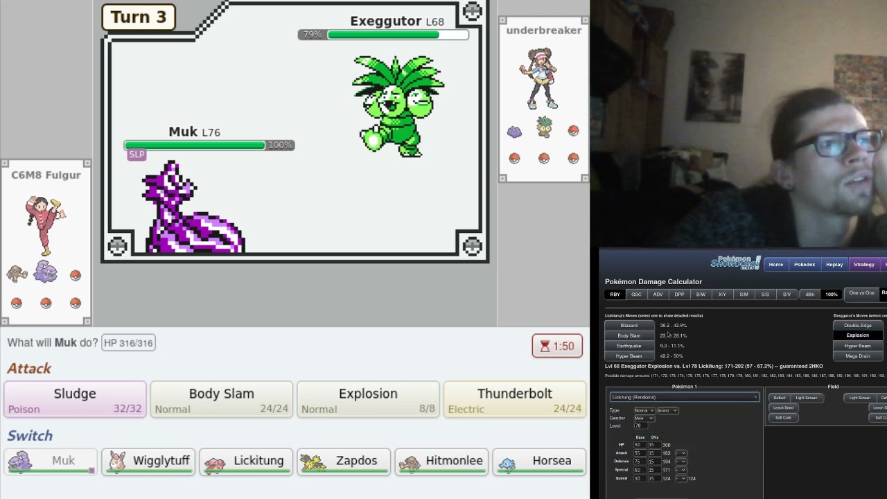 Excellent Muk Value - RBY Randbats Ladder Practice