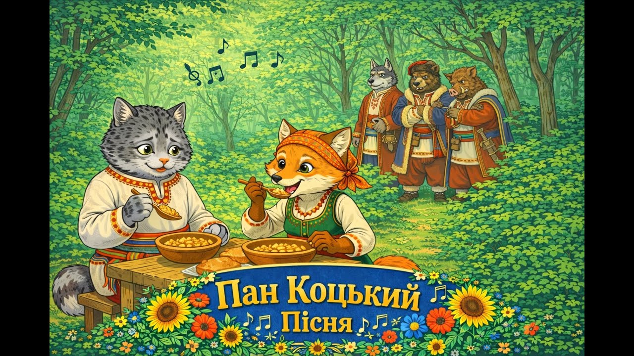 Пан Коцький (пісня) | Дитяча українська казка