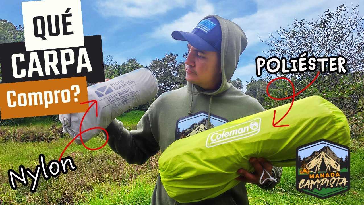 ¿CÚAL ES LA CARPA QUE NECESITAS PARA ACAMPAR? - EN ESTE VIDEO LA RESPUESTA