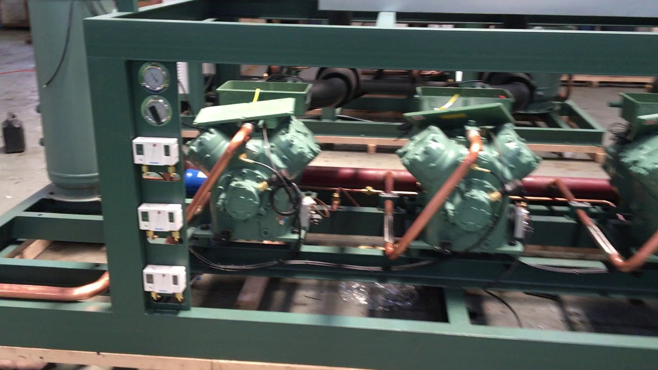 Product High Effeciency Bitzer Piston Multi Compressor Refrigeration Rack