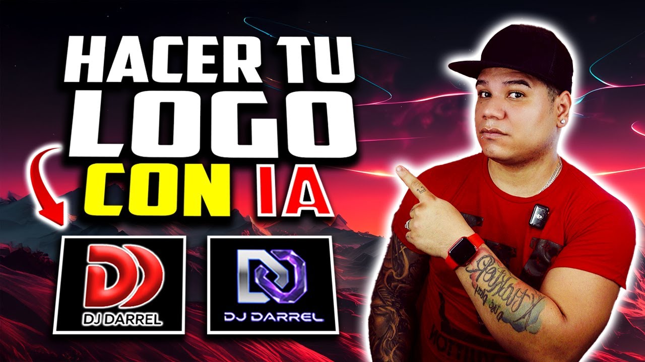 CREA TU PROPIO LOGO FÁCIL ✅ ¿CÓMO HACER UN LOGO PERSONALIZADO CON IA 💥 @DjDarrel Elapoderado ✔