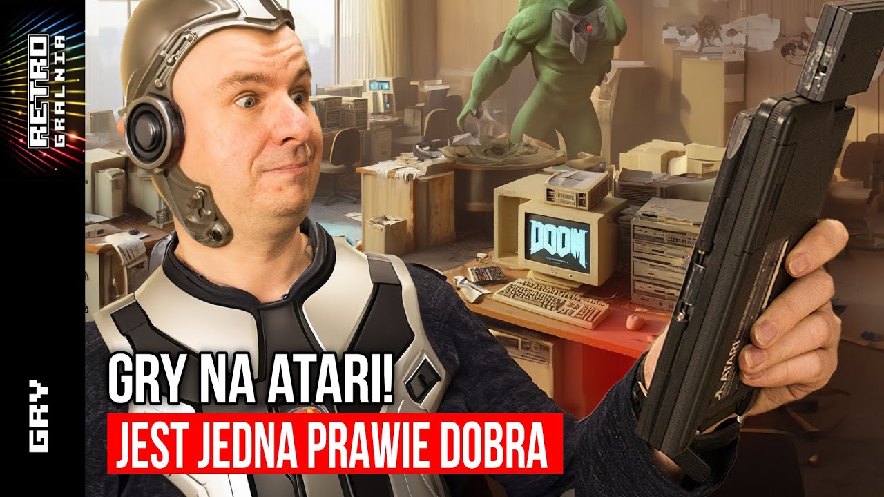 🎮 Na tym wynalazku można zagrać w gry! Atari Portfolio  [RG#538]