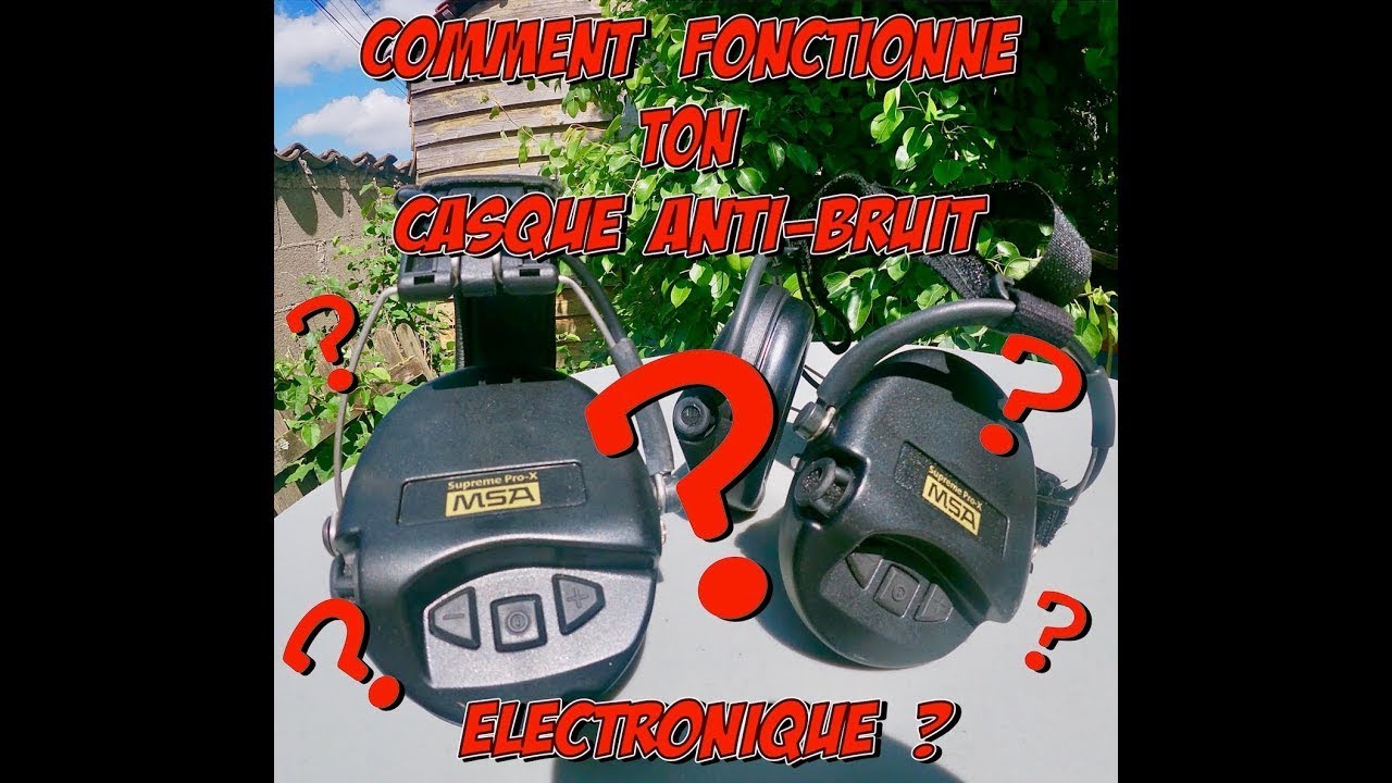 Comment fonctionne un casque anti-bruit actif ?