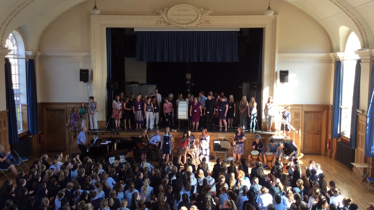 Staff Soul Train  - This is Me and Chasing Cars | Headington School