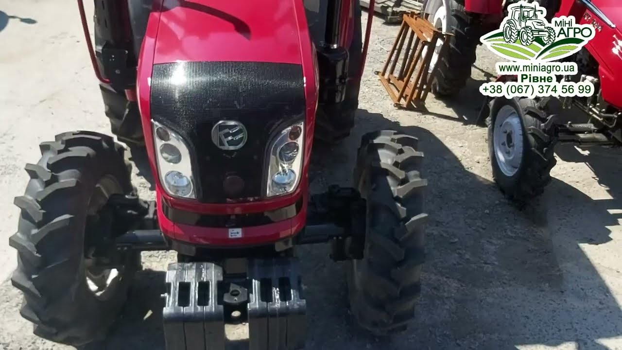 Мінітрактор Dongfeng DF 504 G3 з кабіною для мажорів