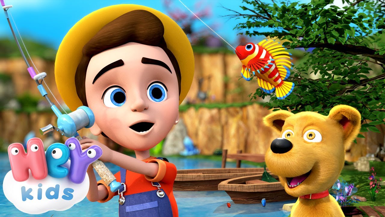 12345 Una volta ho preso un pesce 🐟 Canzoni per bambini 🐠 HeyKids Italiano