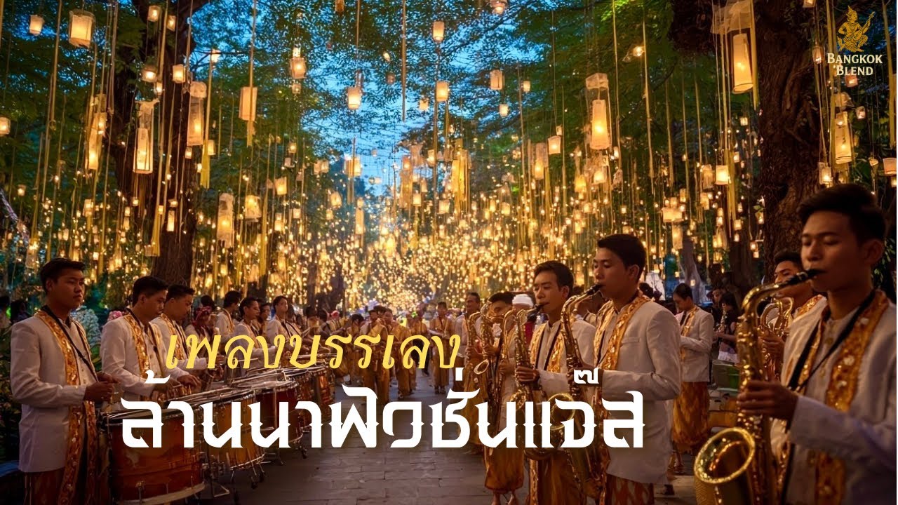 Long Play เพลงบรรเลงล้านนาฟิวชั่นแจ๊ส  Lanna Fusion Jazz- Bangkok Blend -Instrumental 