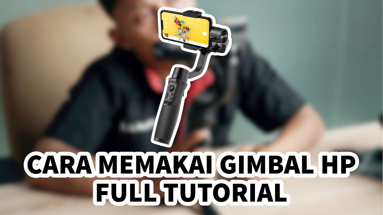 Full Tutorial Cara Memakai Gimbal  Stabilizer HP  Smartphone Brica B Steady Pro Versi 2023