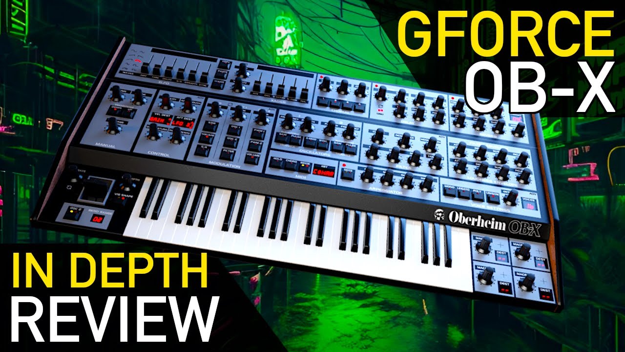GFORCE OBERHEIM OB-X | Передаёт ли он магию? ✨ Подробный обзор