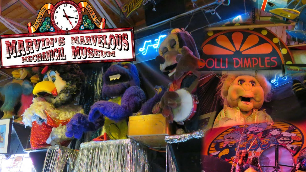 Marvin's Marvelous Mechanical Museum Pizza Time Theatre Items