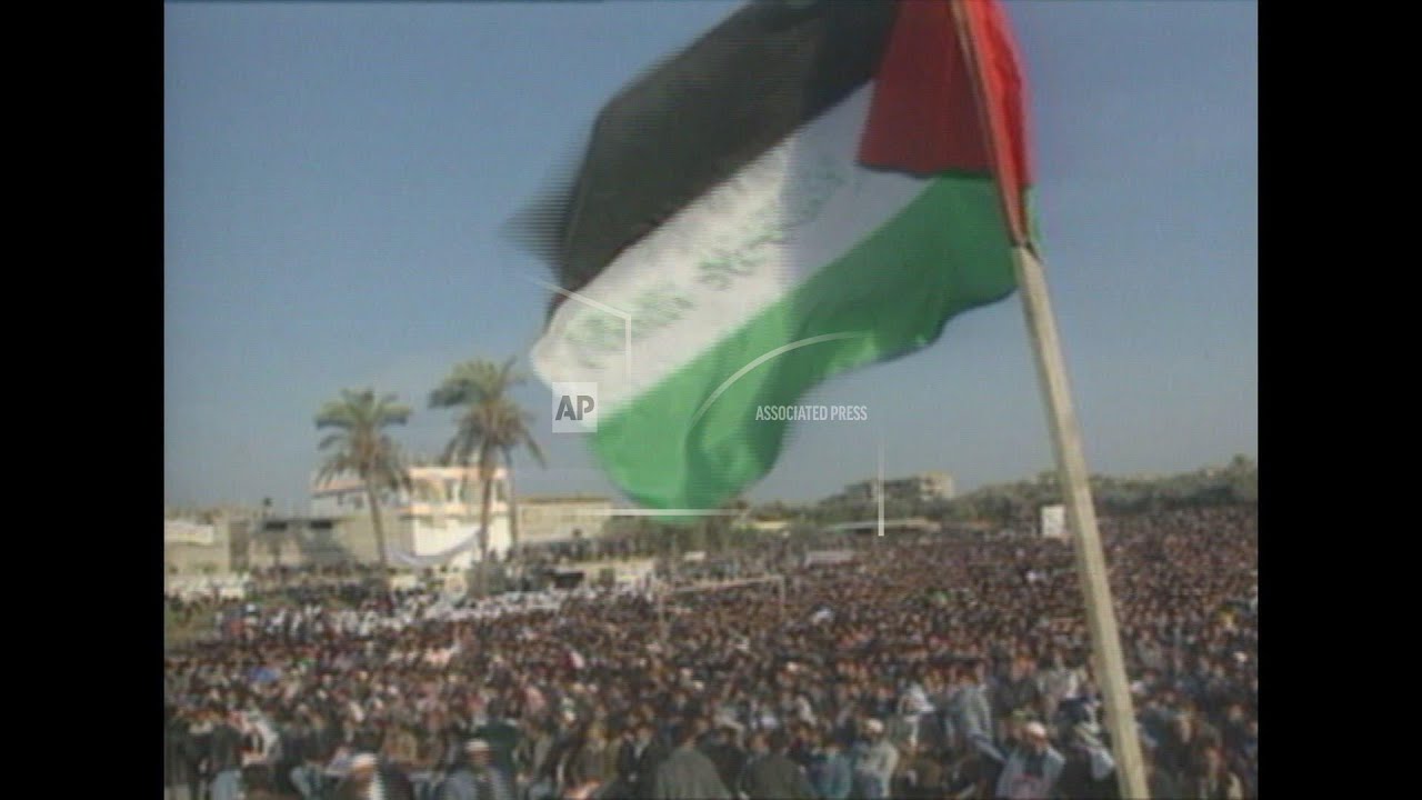 Middle East - Hamas Marches; Lebanese Camp