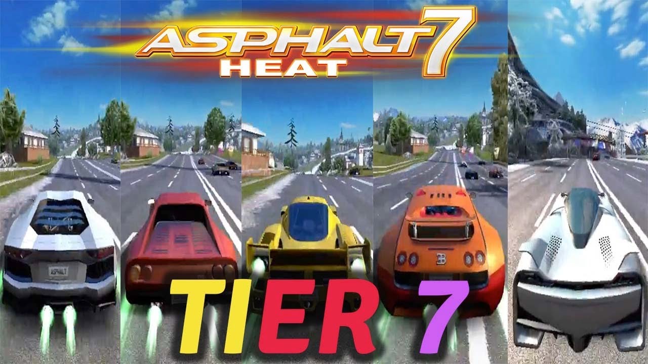Super Cars On Asphalt 7: Heat - Tier 7 - Top Speed