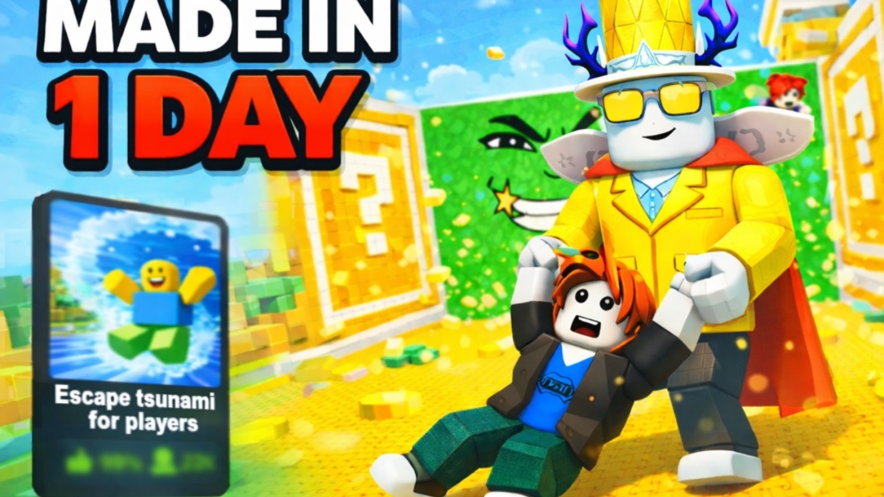 I Tried Making a VIRAL Roblox Game in 24 Hours
