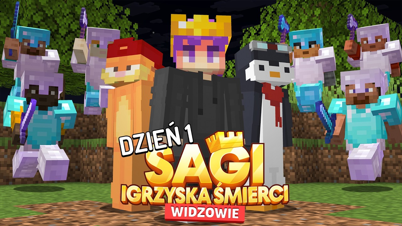 100 WIDZ&Oacute;W W TURNIEJU IGRZYSK ŚMIERCI O 100,000 ZŁ - DZIEŃ 1