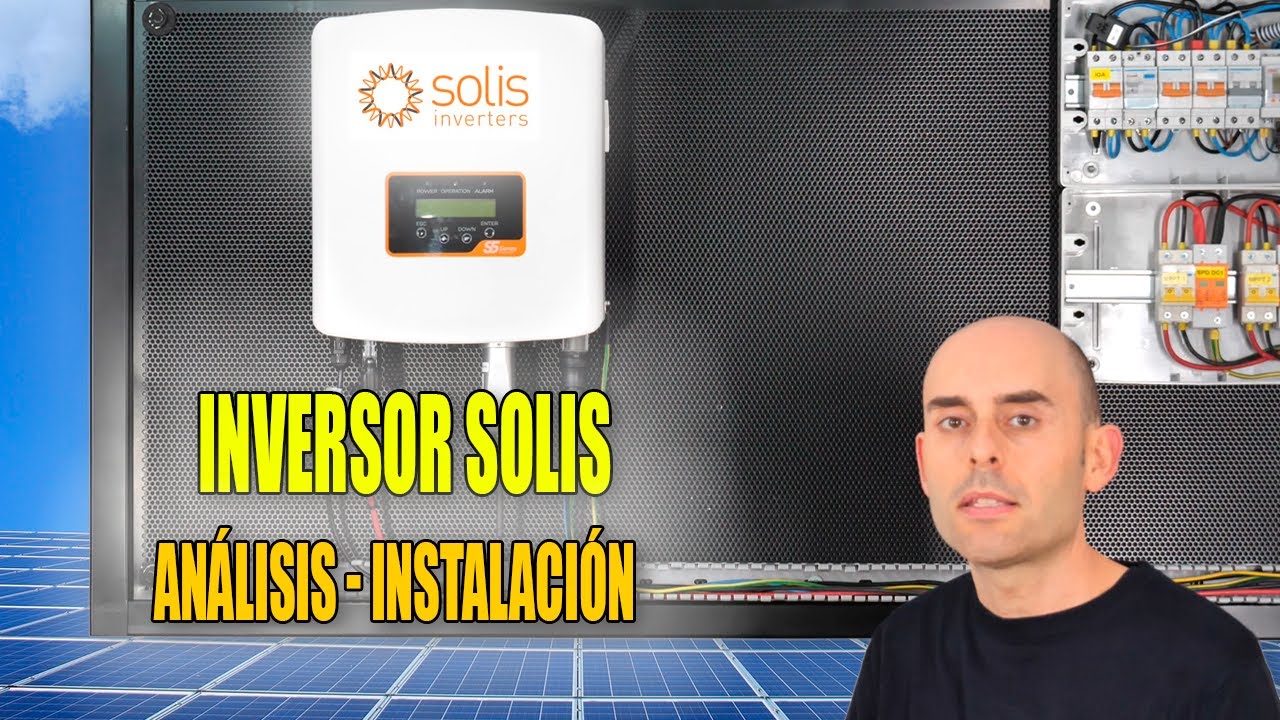 Instalación y puesta en marcha Ginlong Solis S5-GR1P Monofásico