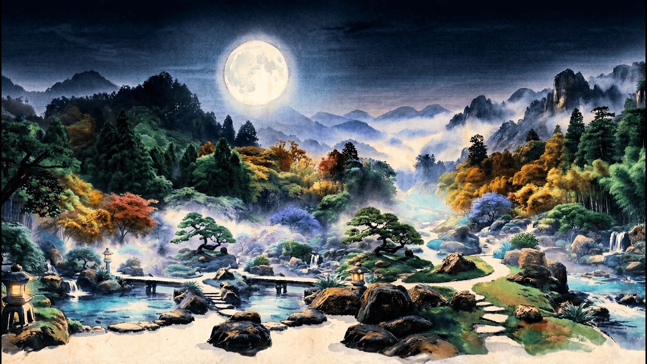 The Chronobiotic Garden: Aligning Sleep Cycles | Zen Meditation Music